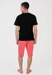 Піжама чоловіча Homewear MAD 19525 ідея для стильного подарунка L Black/Coral (3700465520226) - изображение 2