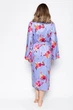Халат женский Cyberjammies Carrie 9053 18/2XL Сиреневый с цветочным принтом (5051877380226) - изображение 3