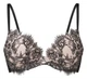 Бюстгальтер Gossard VIP Dark Romance 12601 з фантастичним мереживом преміальної якості формований 70H Charcoal (5053014396817) - изображение 1