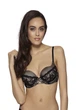 Бюстгальтер Gossard Super Smooth Glamour Lace 8825 мереживний балконет для спокусливого декольте 80C Black/Nude (5053014303334) - зображення 3