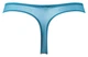 Трусики Gossard Japanese Rose 11606 стрінги з Великобританії з гладкого атласного полотна S Teal (5053014355883) - изображение 2