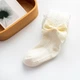 Дитячі колготки Baby з бантиком (Білий 4-6 років) 110-116 см - зображення 1