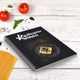 Кулинарная книга для записи рецептов "Вафли с голубикой" на спирали - изображение 1