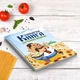Кулинарная книга для записи рецептов "Козак с варениками на фоне подсолнухов" на спирали - изображение 1