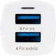 Автомобильное зарядное устройство Gelius Pro Apollo GP-CC01 2USB 3.1A + Cable Type-C White - изображение 4