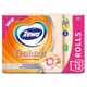 Туалетний папір Zewa Deluxe Персик 3 шари 12 рулонів (7322541396026) - зображення 1