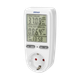 Энергометр (ватметр) с LCD дисплеем OR-WAT-435(GS) Белый ORNO - изображение 2