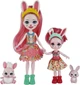 Ігровий набір Enchantimals Кролик Брі з молодшою ​​сестричкою (HCF84) (10-573869) - зображення 1