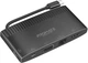 USB-C хаб 6-в-1 Promate MediaHub-C6 HDMI/VGA/USB-C PD/USB-C/USB-A 3.0/RJ45 Black (mediahub-c6.black) - изображение 1