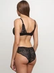 Комплект белья Donafen 8665 80B/L Черный с бежевым (H2100000255498) - изображение 2