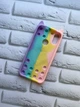 Чохол Попіт Антистрес Поп-Іт Pop It на Xiaomi Redmi Note 7 Котик з сердечком Рожево-фіол. - зображення 2