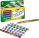 Набор фломастеров Crayola Metallic 6 шт (071662688288) - изображение 1
