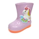 Резиновые сапоги для девочек bbt.kids VT0286 фиолетовые 28р. (18,0 см.) - изображение 3