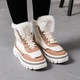 Ботинки женские Fashion Bailey 3384 39 размер 24,5 см Бежевый - изображение 2