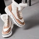 Ботинки женские Fashion Bailey 3384 39 размер 24,5 см Бежевый - изображение 8