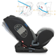 Автокресло детское универсальное EL CAMINO ME 1093 MEMPHIS Gray Black Isofix 0-36 кг - изображение 8
