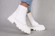Женские демисезонные ботинки ShoesBand Белые натуральные кожаные на среднюю/широкую ногу внутри полушерсть 41 (26,5 см) (S55841з) - изображение 2