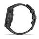 Часы Garmin Fenix 7 Sapphire Solar титановый серый DLC с черным ремешком - изображение 5