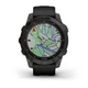 Часы Garmin Fenix 7 Sapphire Solar титановый серый DLC с черным ремешком - изображение 8