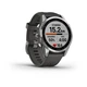 Смарт-годинник GARMIN Fenix 7S Silver with Graphite Band (010-02539-00/01) - зображення 8