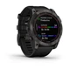 Часы Garmin Fenix 7X Sapphire Solar титановый DLC серый карбон с черным ремешком - изображение 7