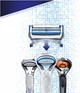 Змінні картриджі для гоління (леза касети) чоловічі Gillette SkinGuard Sensitive без пакування 4 шт - зображення 2