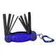 Мультитул West Biking YP0719243 Blue карманный набор инструментов для велосипеда (OPT-3311) - изображение 6
