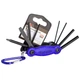 Мультитул West Biking YP0719243 Blue карманный набор инструментов для велосипеда (OPT-3311) - изображение 7