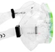 Маска для плавания детская с трубкой Spokey Alor (928194), салатовая - изображение 3