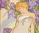 Постер CP The Flowers: Iris 1898, Альфонс Муха 52х120 см (211) - изображение 4