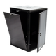 Шафа серверна настінна CMS 19" 18U 907х600х600мм (В*Ш*Г) розбірний чорний UA-MGSWL186B - зображення 1