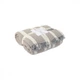 Полотенце Lotus Home - Linen muslin beige-lead blue 80*160 - изображение 1