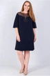 Сукня Seam А-подібного силуету XL Синя ART 34 - зображення 1