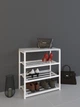 Полка металлическая для обуви J4-60-LOFT (обувница лофт, полка для обуви в стиле Лофт) - изображение 5