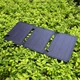 Портативная складная солнечная батарея/зарядное устройство Soshine SC15W, 15W, 1xUSB, IPX5, Black - изображение 4