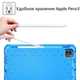 Чехол STR EVA с ручкой подставкой для Apple iPad Air 4 детский Blue - изображение 8