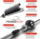 Скакалка скоростная PowerPlay 4210 Черная - изображение 7