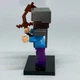 Фигурка iBlock Стив в броне с луком Майнкрафт Steve in armor Minecraft 4.5 см - изображение 4
