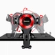 Автодержатель Baseus Osculum Type Gravity Car Mount (SUYL-XP09) Red - изображение 4