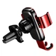 Автотримач Baseus Metal Age Gravity Car&nbsp;Mount Air Outlet Version (SUYL-D09) Red - зображення 3