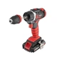 Дриль-шуруповерт акумуляторний Li-Ion 18 В, 25 Nm, 0-400/0-1500 об/хв, INTERTOOL WT-0317 - зображення 1