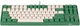 Клавиатура проводная Akko 3087 Matcha Red Bean Cherry MX Blue USB Green (A3087_MA_CBL) - изображение 1