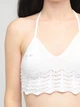 Топ однотонный кэжуал ASOS ASJ230719-49 XS (66393XS) Белый - изображение 4
