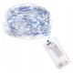 Светодиодная новогодняя гирлянда на батарейках Springos 1.9 м 20 LED CL0010 Cold White/Blue - изображение 3