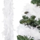 Светодиодная Гирлянда шарф-боа из перьев Springos 600 см CA0184 новогодняя белая - изображение 2