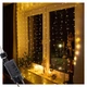 Светодиодная Гирлянда водопад штора Springos 2 x 2 м 400 LED CL0097 новогодняя теплый белый - изображение 5