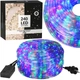Светодиодная Гирлянда дюралайт уличная наружная Springos Rope Lights 10 м 240 LED CL1202 новогодняя разноцветный - изображение 10