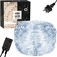 Світлодіодна Гірлянда дюралайт зовнішній зовнішній Springos Rope Lights 20 м 480 LED CL1205 новорічна холодний білий - зображення 2