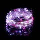 Світлодіодна новорічна гірлянда на батарейках Springos 1.9 м 20 LED CL0013 Cold White/Pink - зображення 6