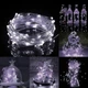 Светодиодная новогодняя гирлянда на батарейках Springos 9.9 м 100 LED Pilot CL0102 Cold White - изображение 4